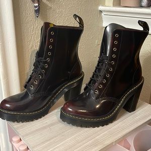 Dr marten boots with heel